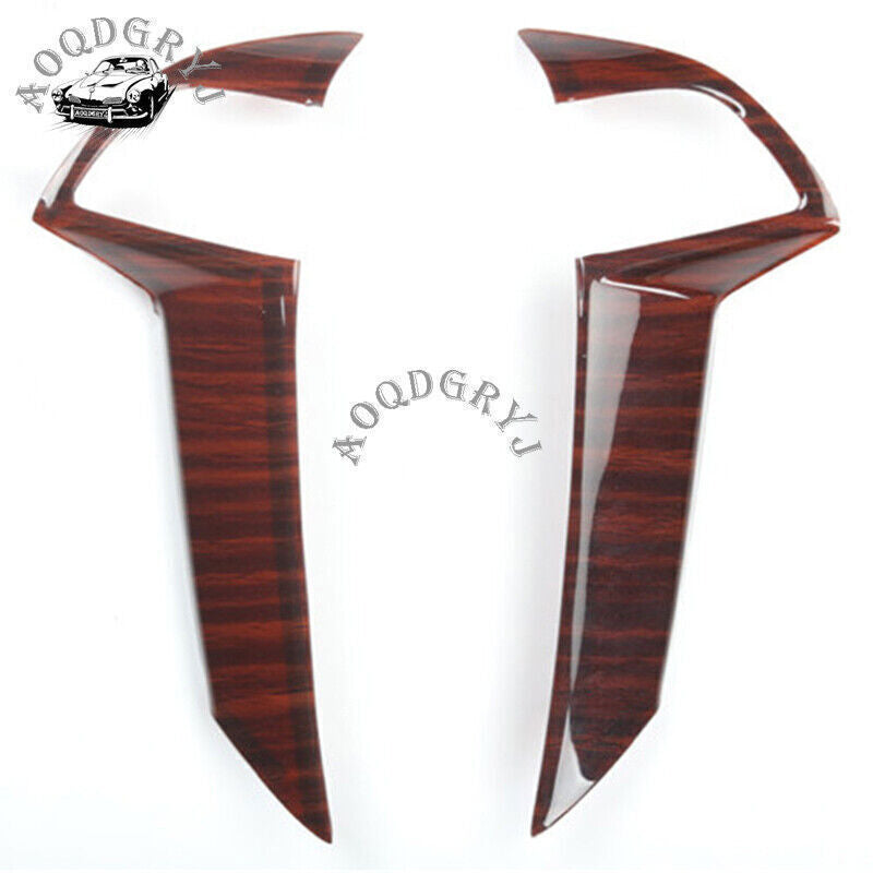 Wood Grain Style Car Steering Wheel Panel Decor Trim for Honda Accord 2008-2012
