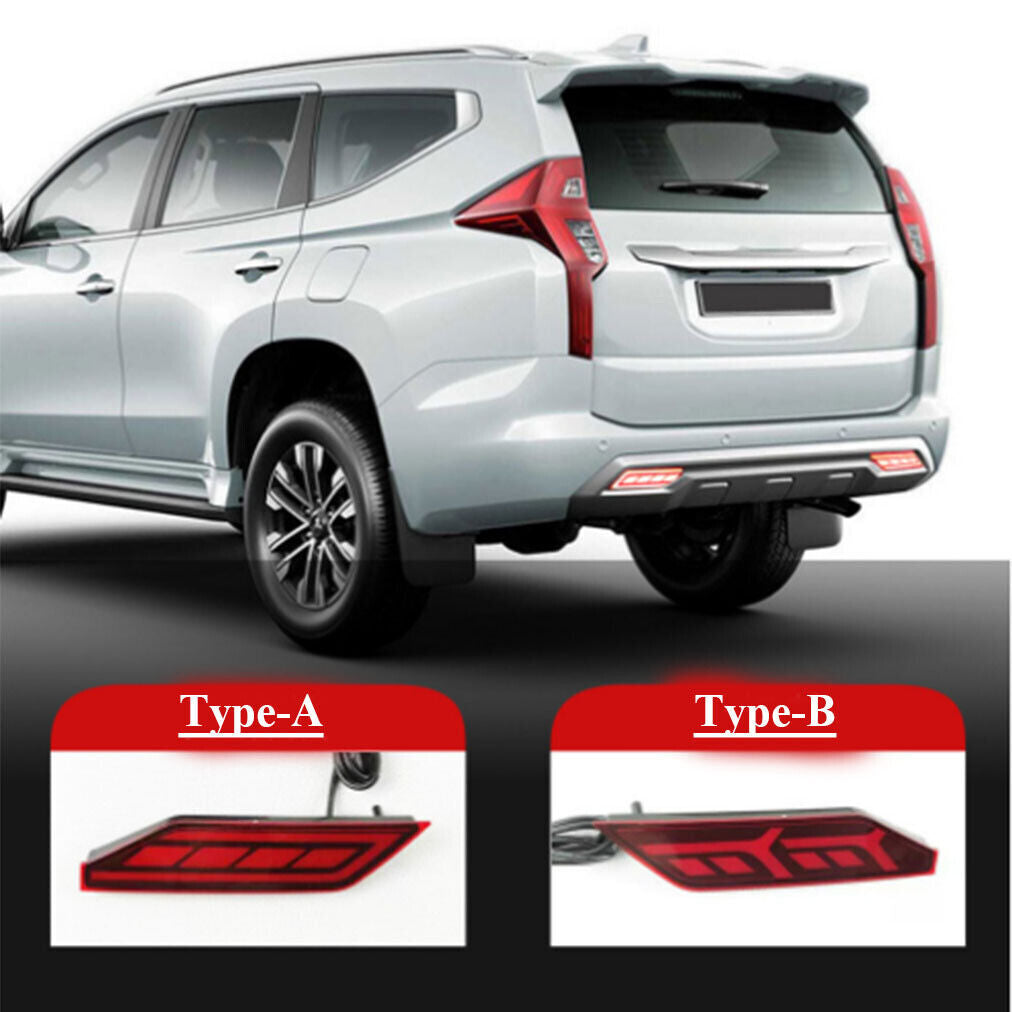 Rear Taillight Bumper Reflector Light for Mitsubishi Pajero Sport 2019-20 Left A