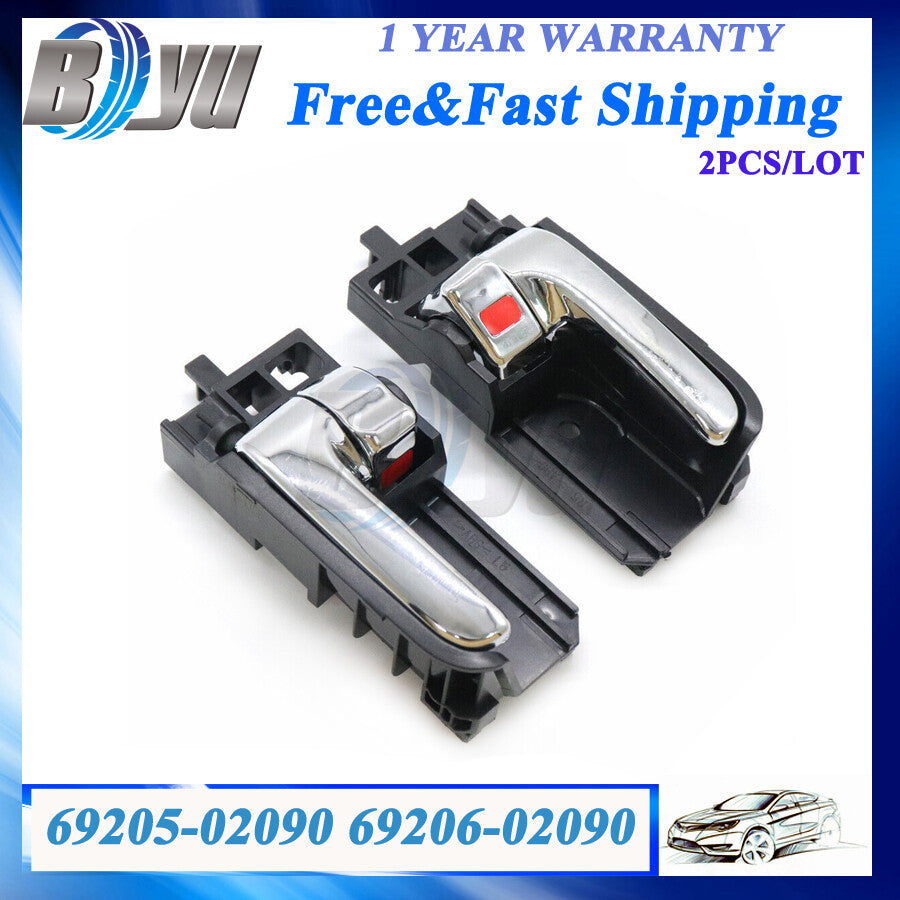 BLACK Inside Interior Door Handle LH RH Side for Toyota for Corolla Matrix for Scion TC
