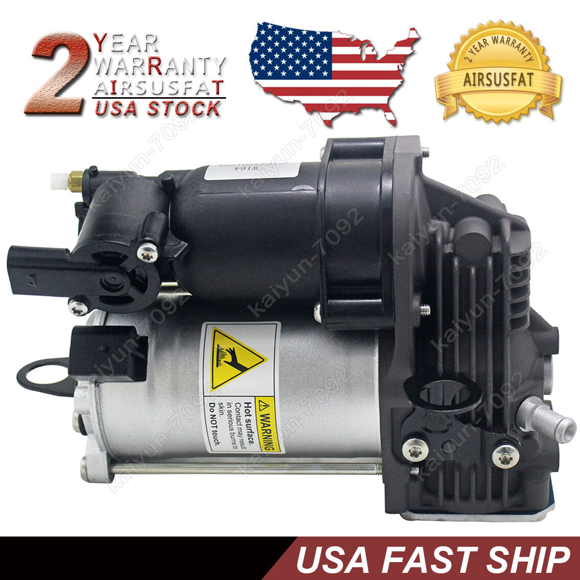 for Mercedes ML GL Class W164 (GL450) GL350 X164 Air Suspension Compressor Pump
