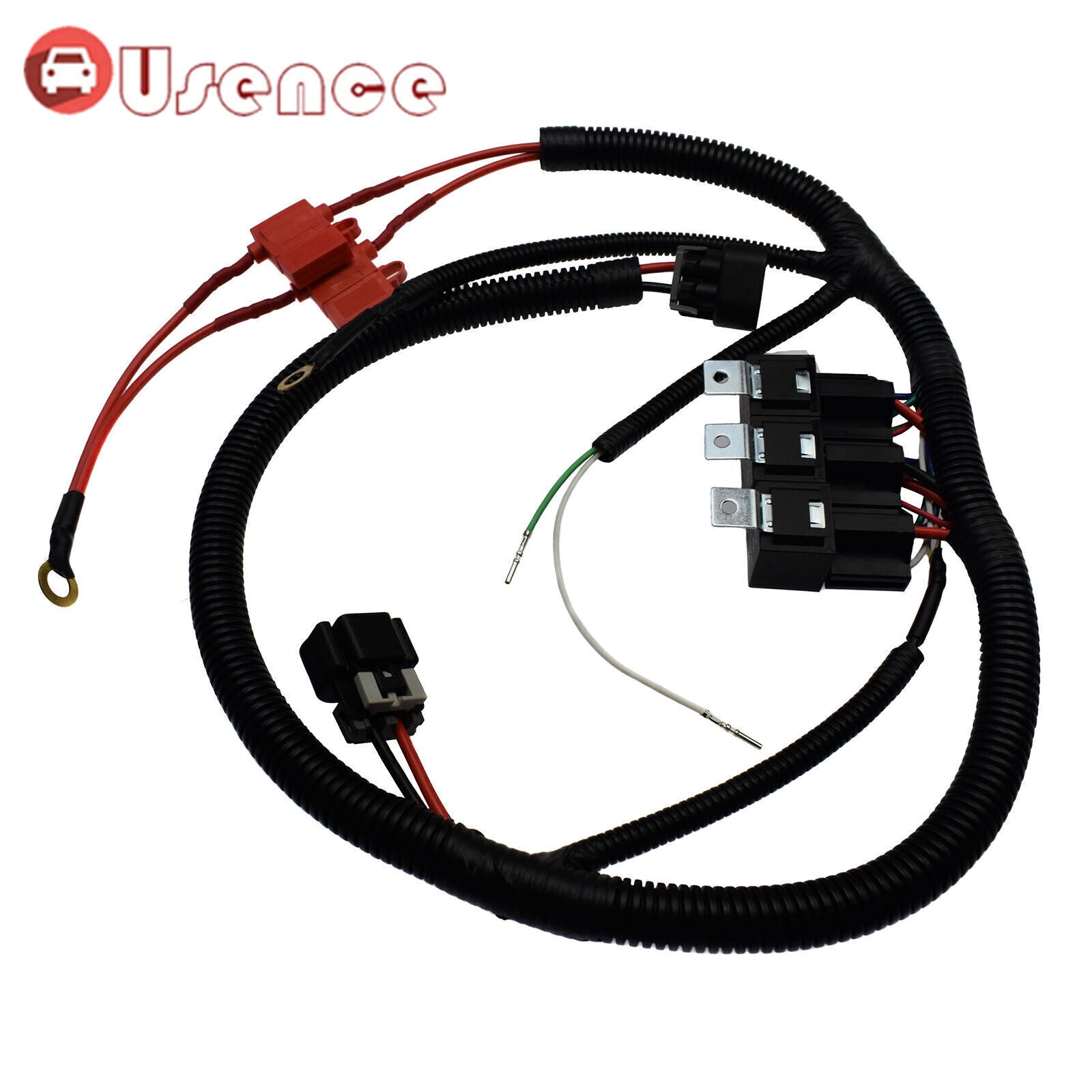 Dual Electric Fan Upgrade Wiring Harness For 1999-2006 Control 7L5533A226T