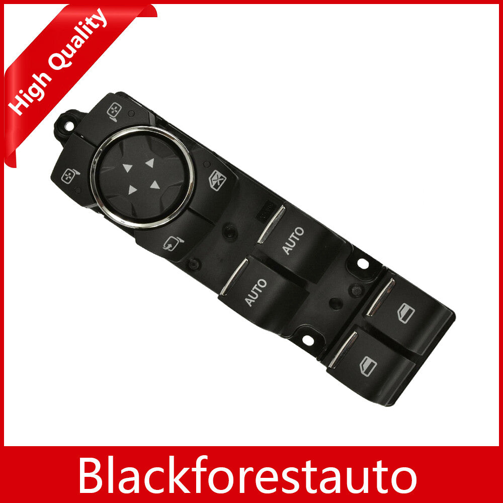 Front Master Power Window Door Switch For 11-15 for Ford Explorer BB5Z14529AA Black