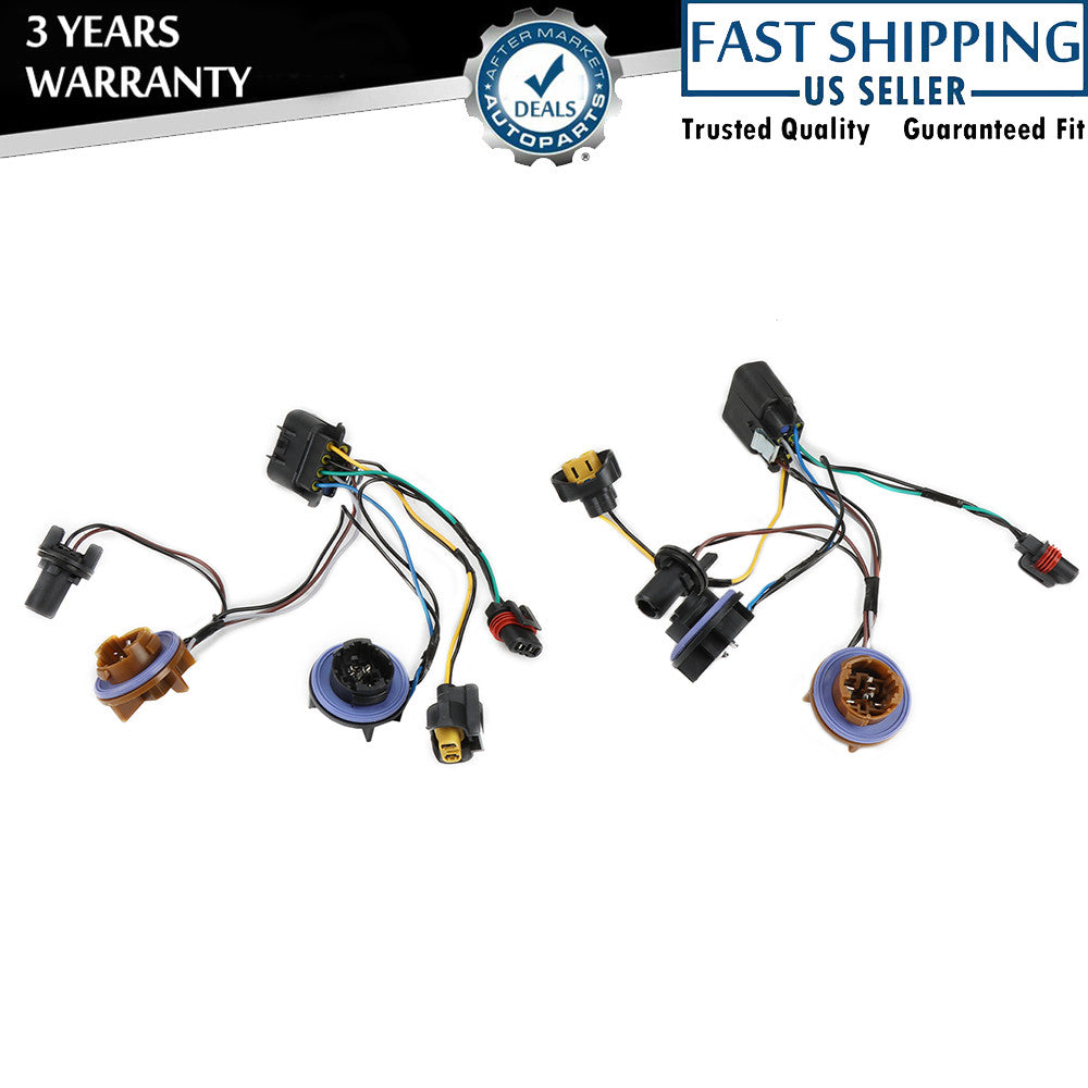 Headlight Wiring HeadLamp Harness For 2007-14 Suburban for Chevrolet Avalanche Tahoe