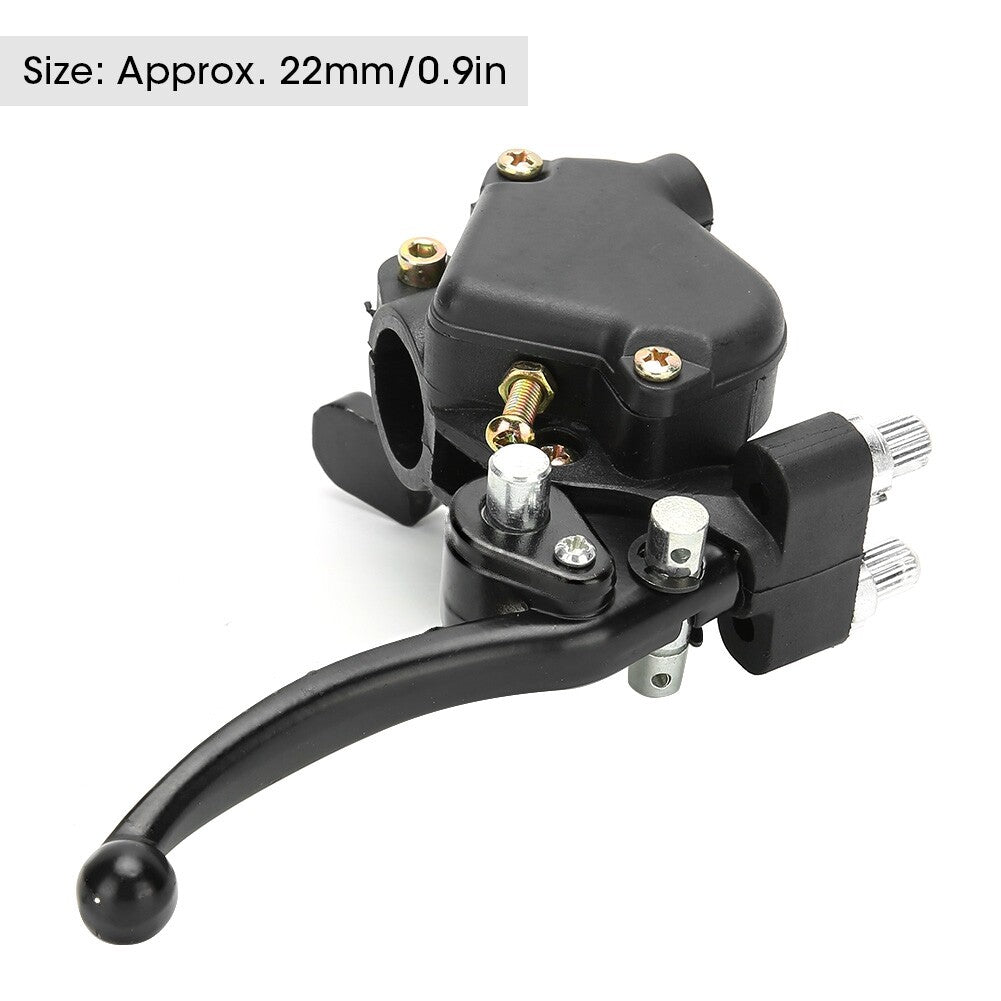 Hot 22mm/0.9in Twin Brake Lever Thumb Throttle Speed Governor Parts For 49