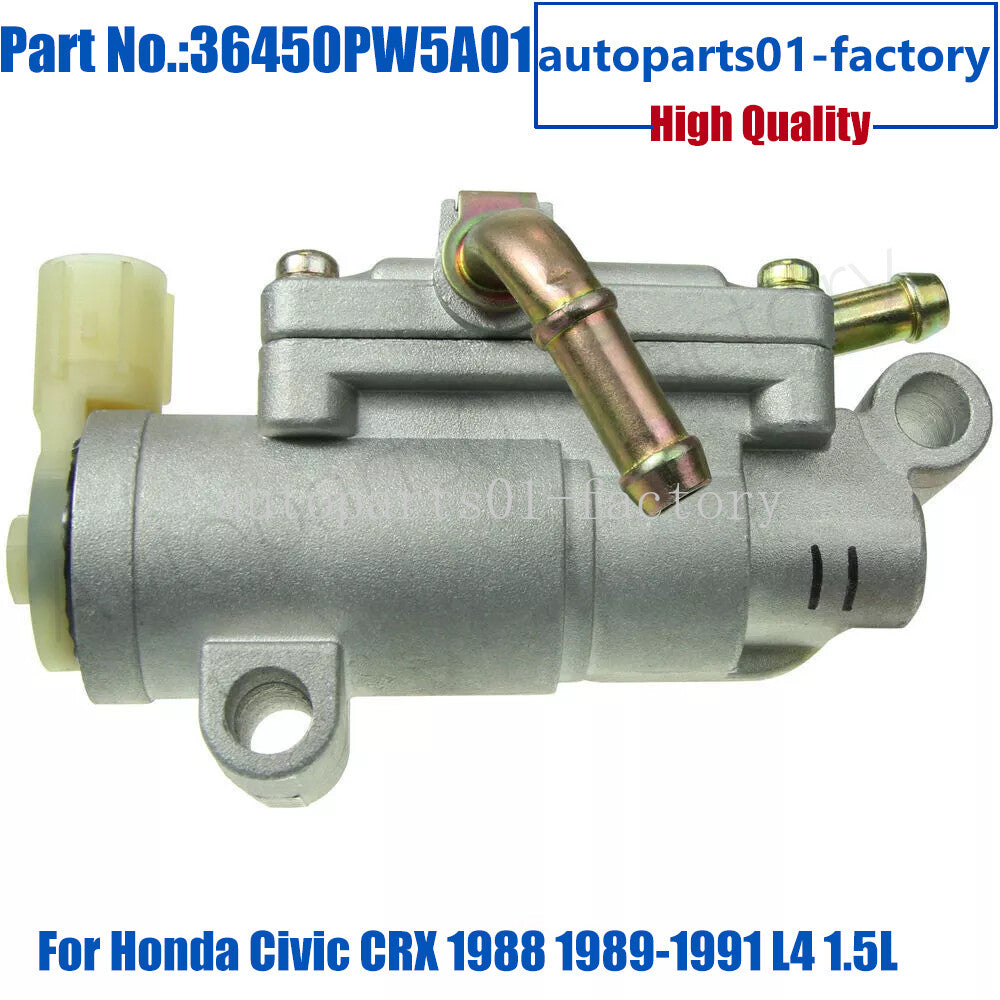 36450PW5A01 New Idle Air Control Valve for Honda for Civic CRX 1988-1991 L4 1.5L