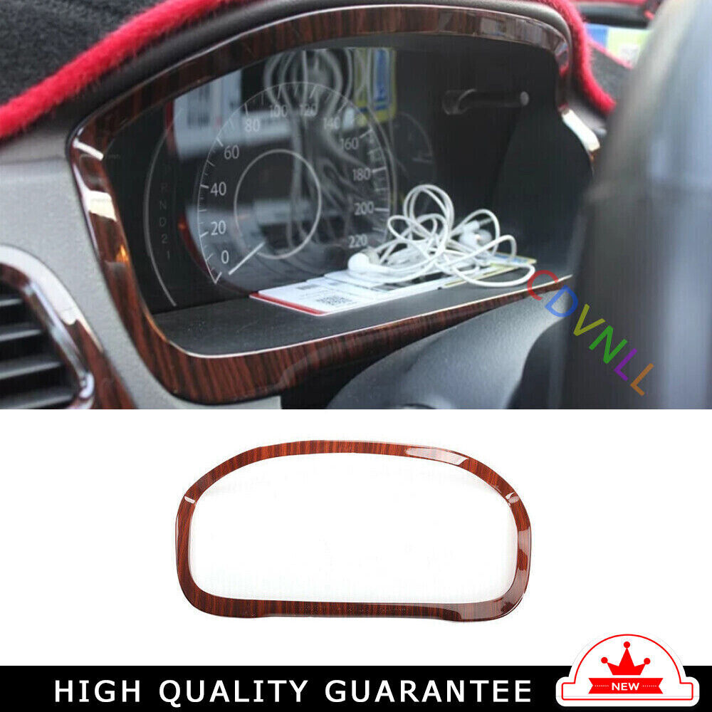 Dashboard Panel Frame Cover Trim for Honda CRV CR-V 2012-2016 Peach Wood Grain