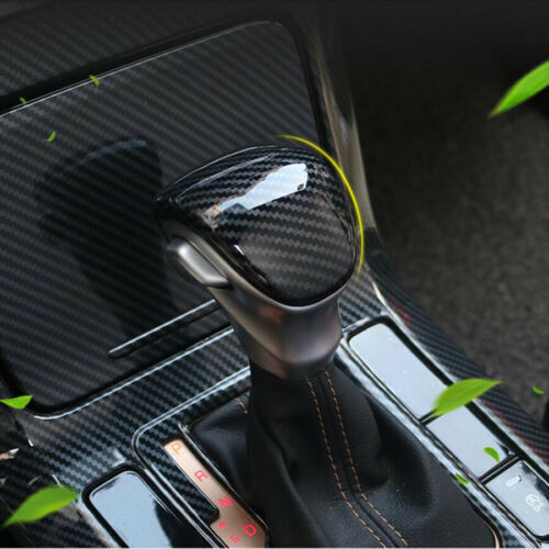 Carbon Fiber Indoor Shift Button Cover Trim for Kia Forte/Seltos 2019-2021