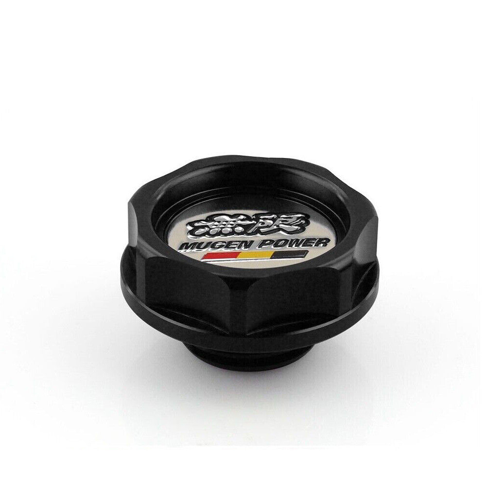 Black Oil Filler Cap Cover + Oil Dipstick for Honda for Civic K24 K Series for Acura