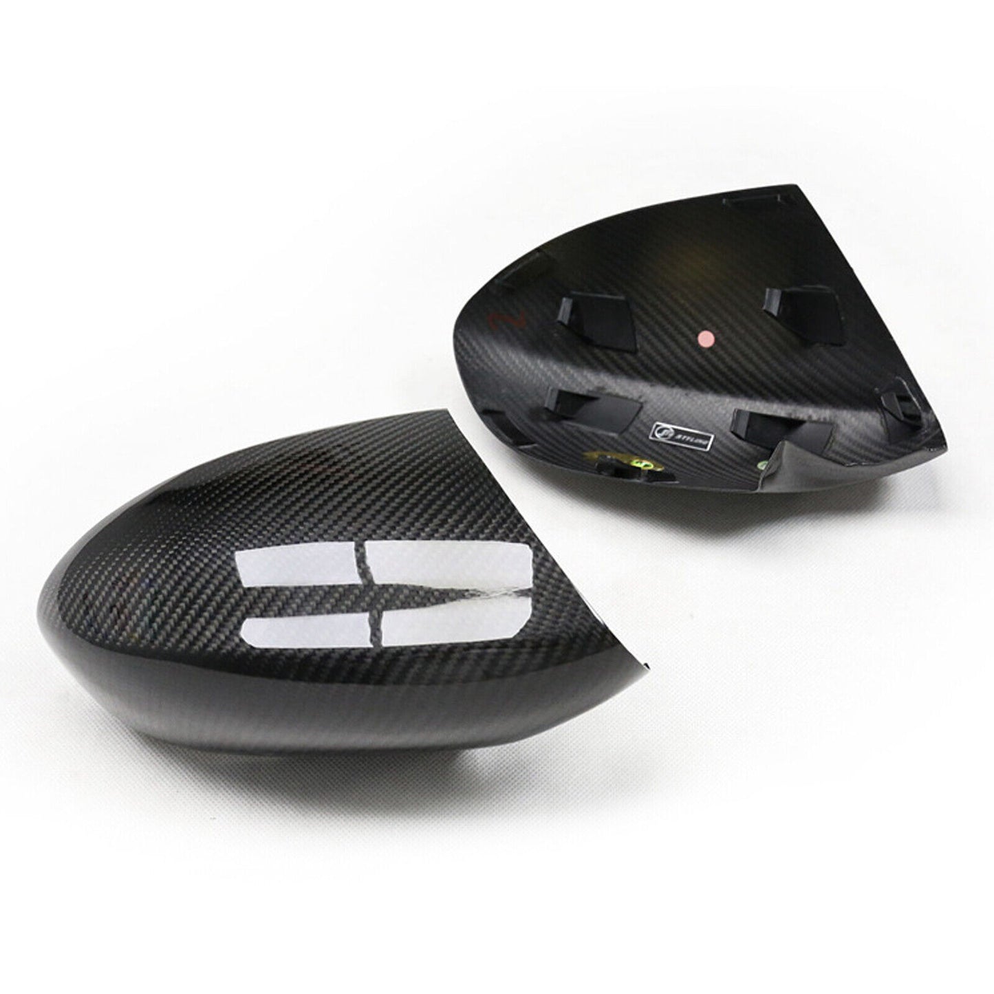 Carbon Fiber Side Mirror Cover Caps for BMW E93 M3 Convertible 2007-2014 2008