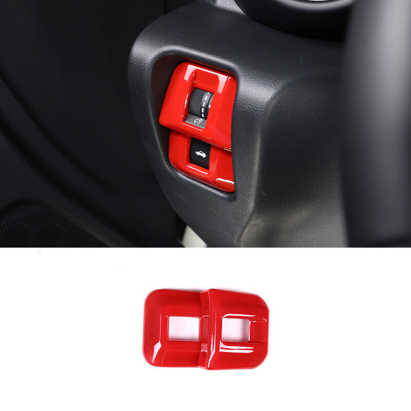 Carbon fiber ABS AC electrosurgical panel cover decoration suitable for Toyot@Tacoma 2016-2022