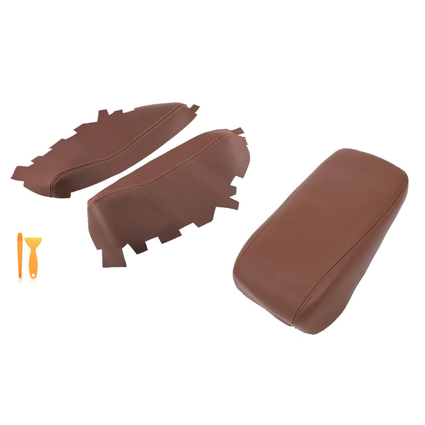 Console Lid Armrest  Door Panel Cover Leather Fits for Toyota for Avalon 2013-18