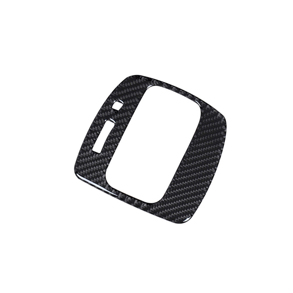 Carbon Fiber Interior Gear Shift Panel Cover Trim for Ford Escape 2013-2016