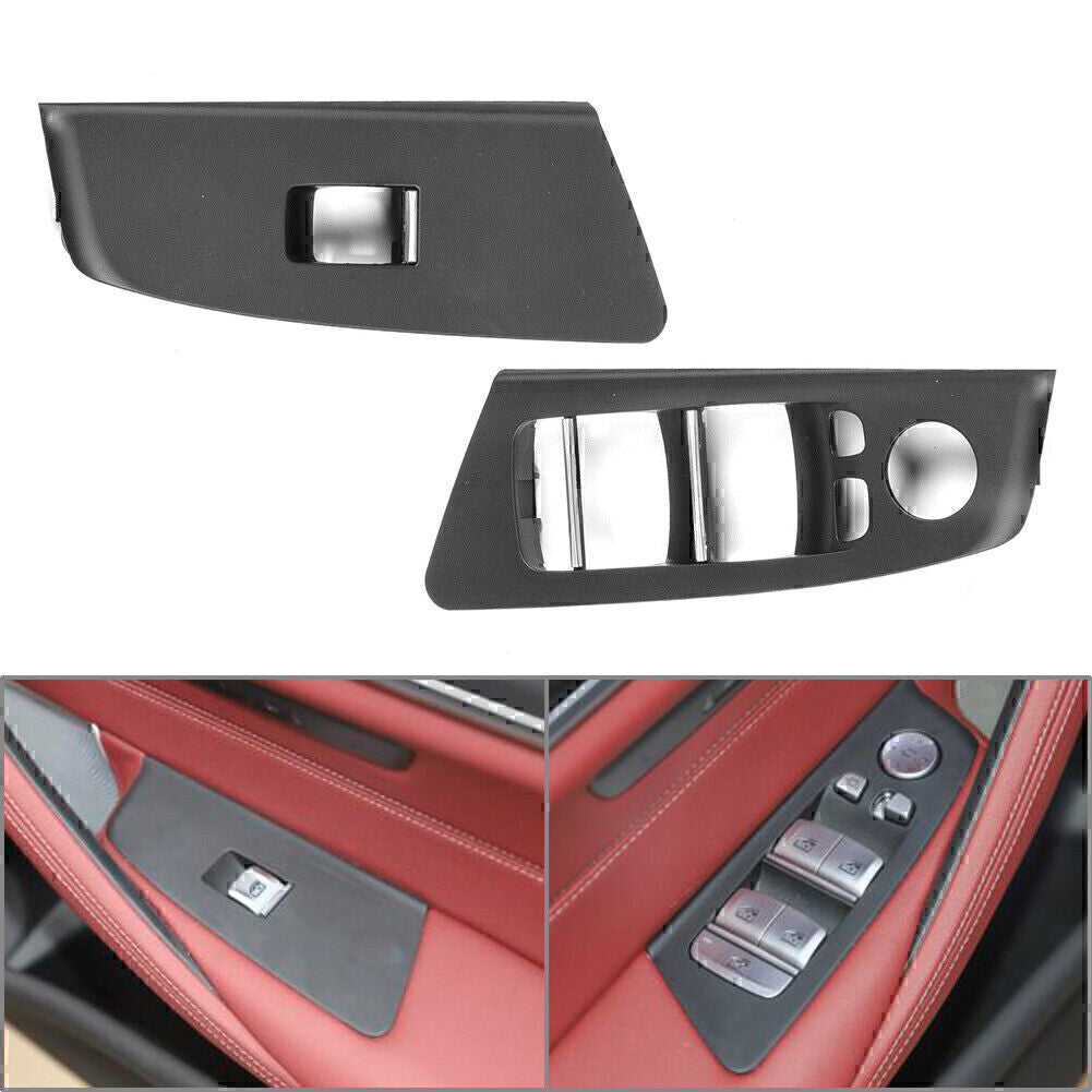 LHD Interior Front Window Switch Lock Cover Trim for BMW 5 Series G30 G31 G38