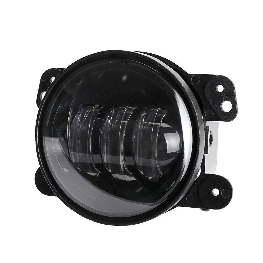 4 30W LED Round Fog Light Driving Lamp for Jeep for Wrangler for Dodge Charger White US
