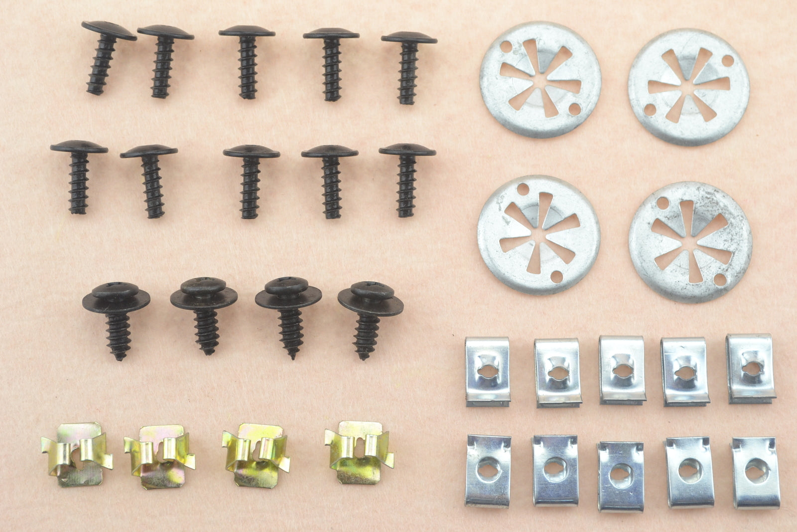 Undertray Guard Engine Under Cover Fixing Clips Screw Set for VW for GOLF MK4 for BORA