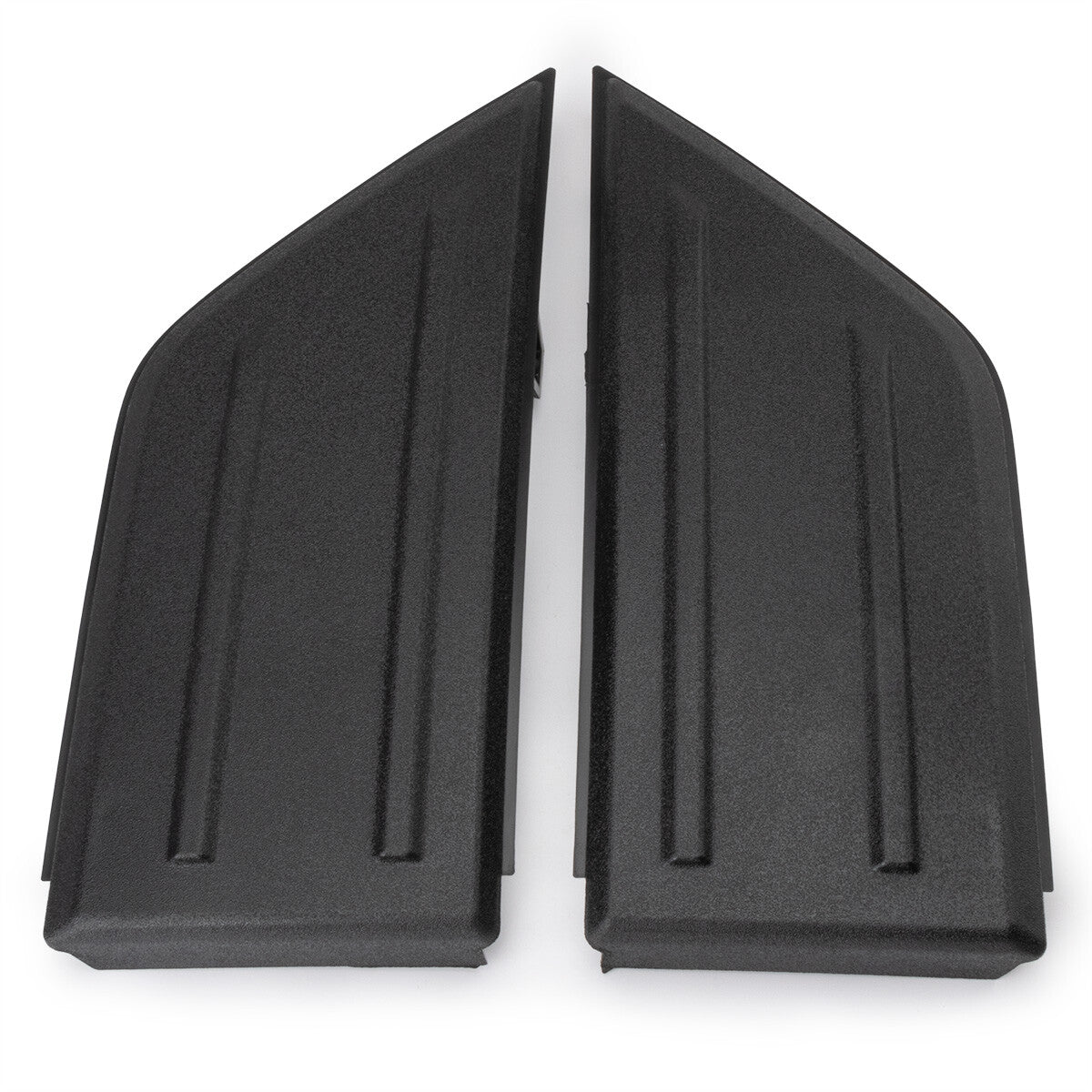 For 2021-2023 for Ford F150 Black Front Bumper Corner Panel Cover Trim Accessories