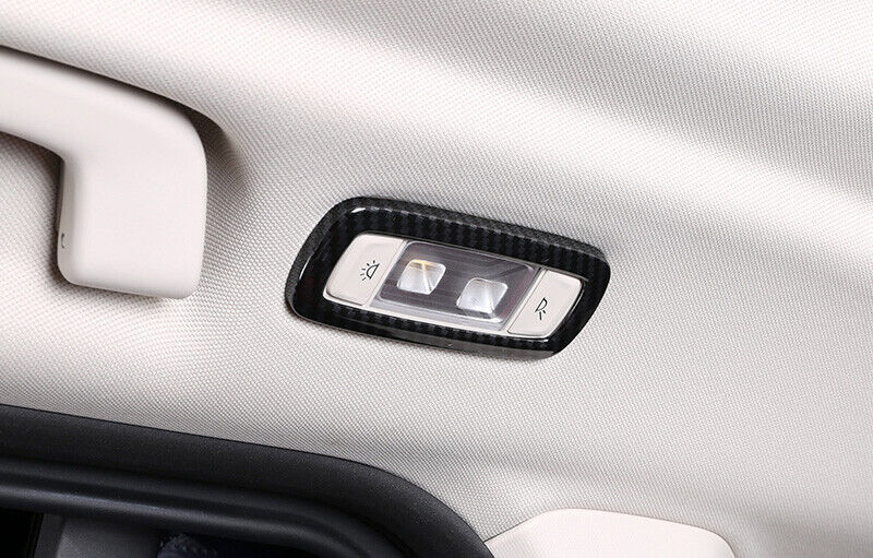 Rear Reading Light ABS Carbon Fiber Cover Trim for BMW X3 G01 X4 G02 2018-2021