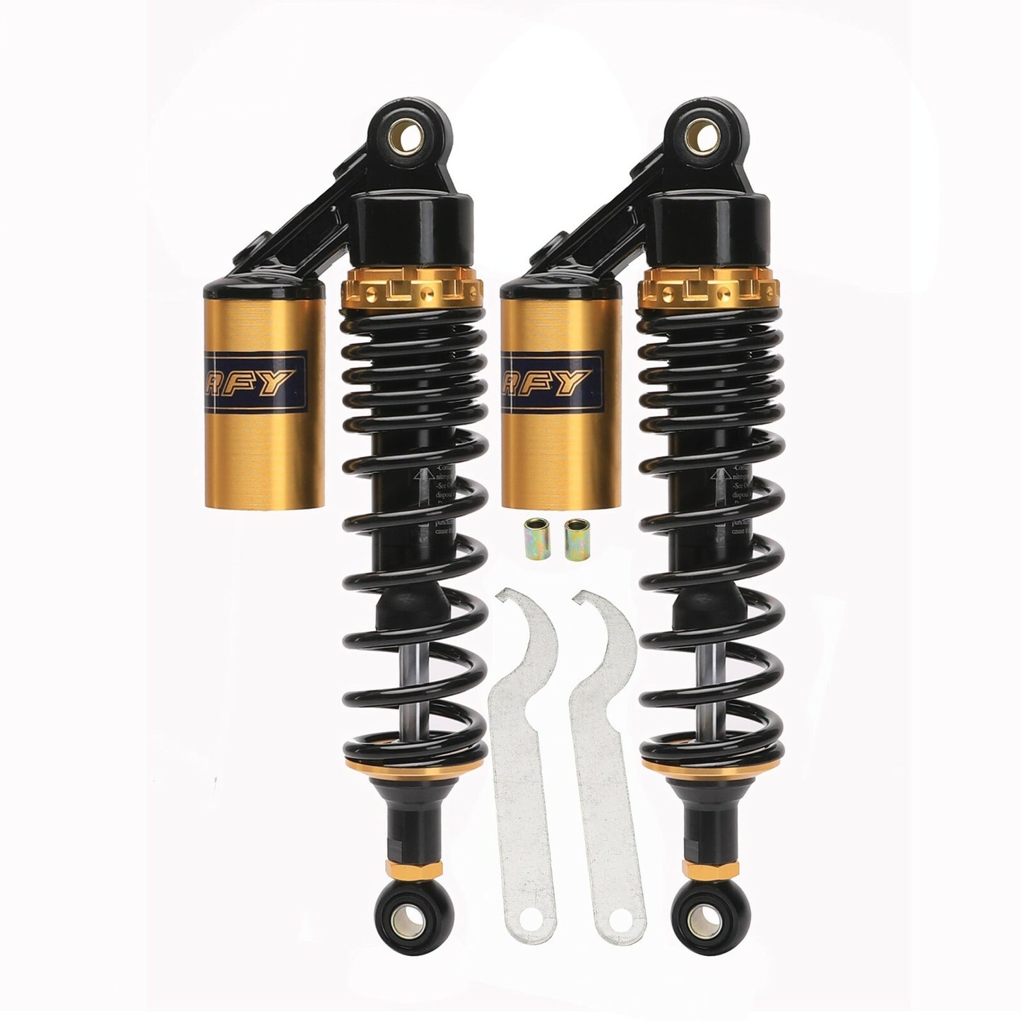 A pair of 320mm 12.5-inch all-terrain vehicle/motorcycle rear shocks for the for Honda Trail CT70 Quad