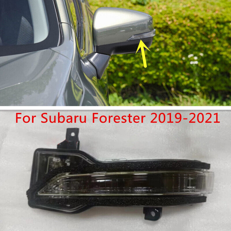 Left Rearview Mirror Light Turn Signal Indicator for Subaru Forester 2019-2021