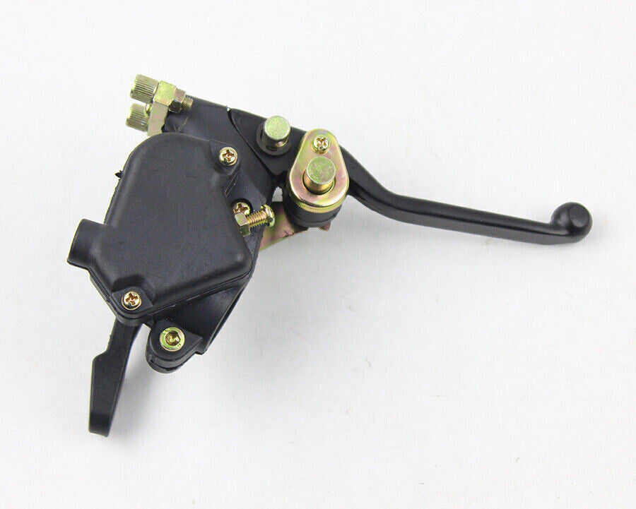 Dual Brake Cables Thumb Throttle Lever for Mini 2 stroke ATV Quad 43cc 47cc 49c