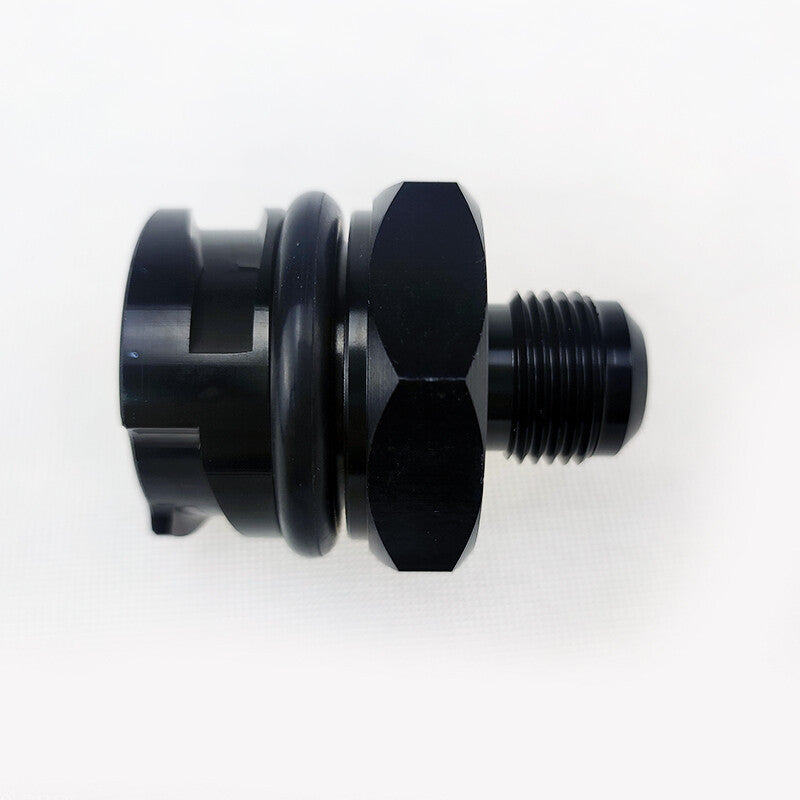 Aluminum valve cover oil cap with /-8 AN connector adapter suitable for LSX LS1/LS6/LS2/LS3/LS7