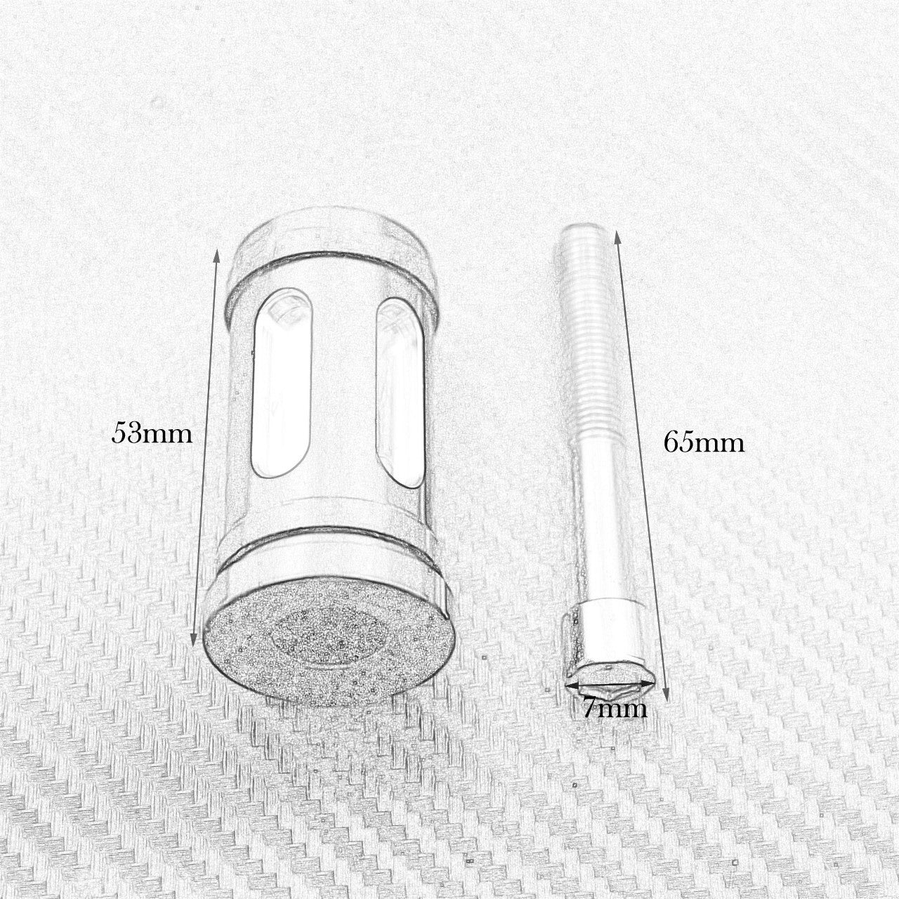 Motorcycle CNC Aluminum Black Shifter Gear Shift Peg Fit for Harley Touring Dyna
