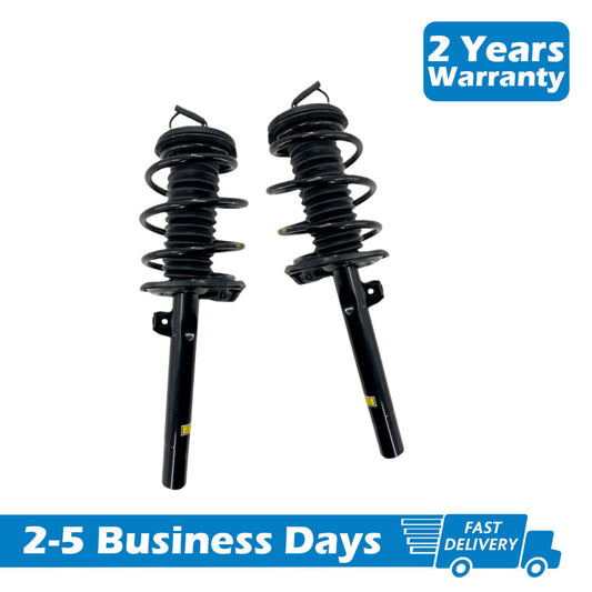 2PCS Front Shock Struts Assembly w/EDC for BMW E38 740i 740iL 750iL 1995-2001