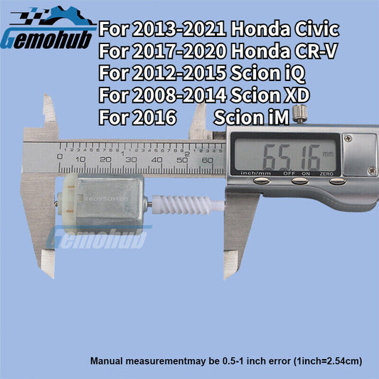 Power Trunk Lock Latch motor for Honda for Civic CR-V for Scion iQ XD iM
