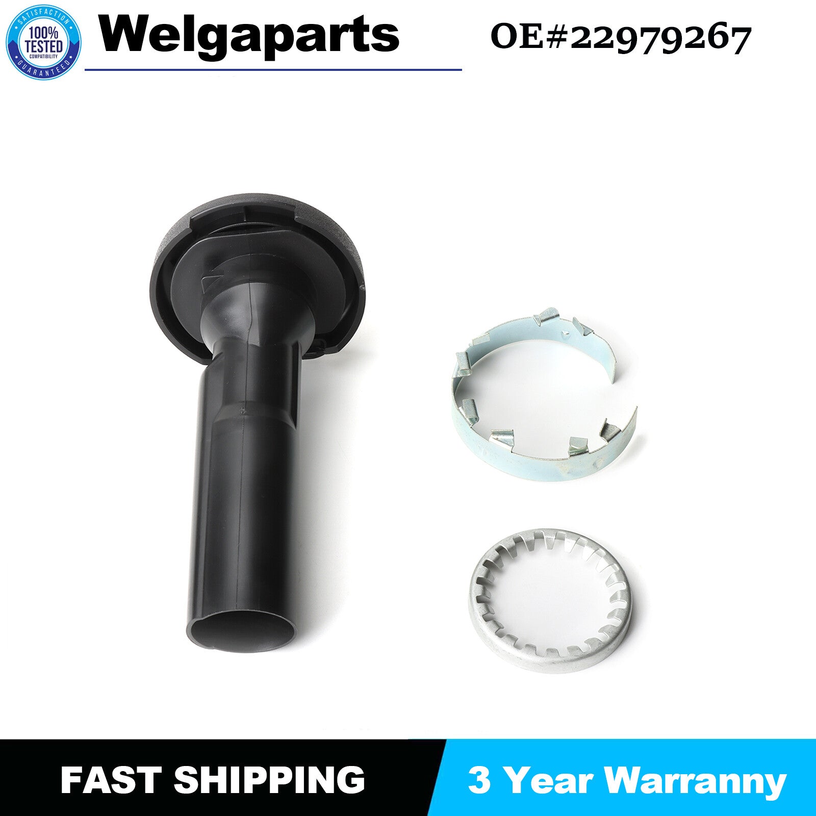 1 Set 22979267 for CHEVROLET SILVERADO Spare Tire Carrier Lock Cover Jack Tube