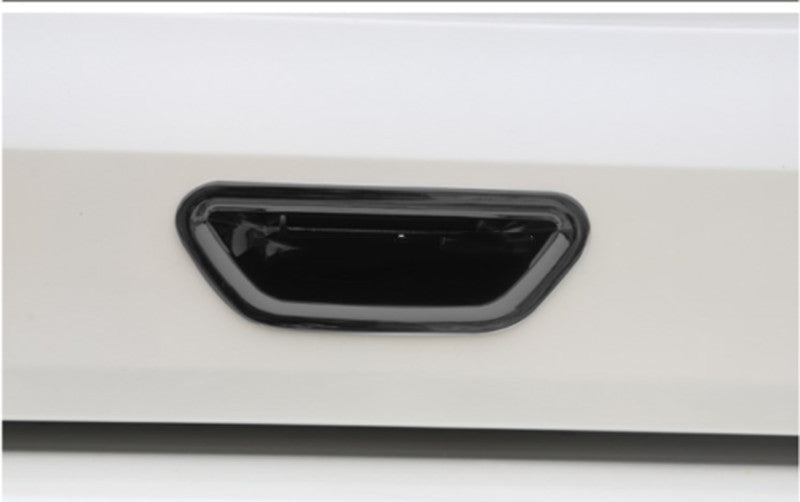for Nissan Rogue 14-20 Carbon Fiber Tailgate Door Handle Bowl moulding Cover 1P