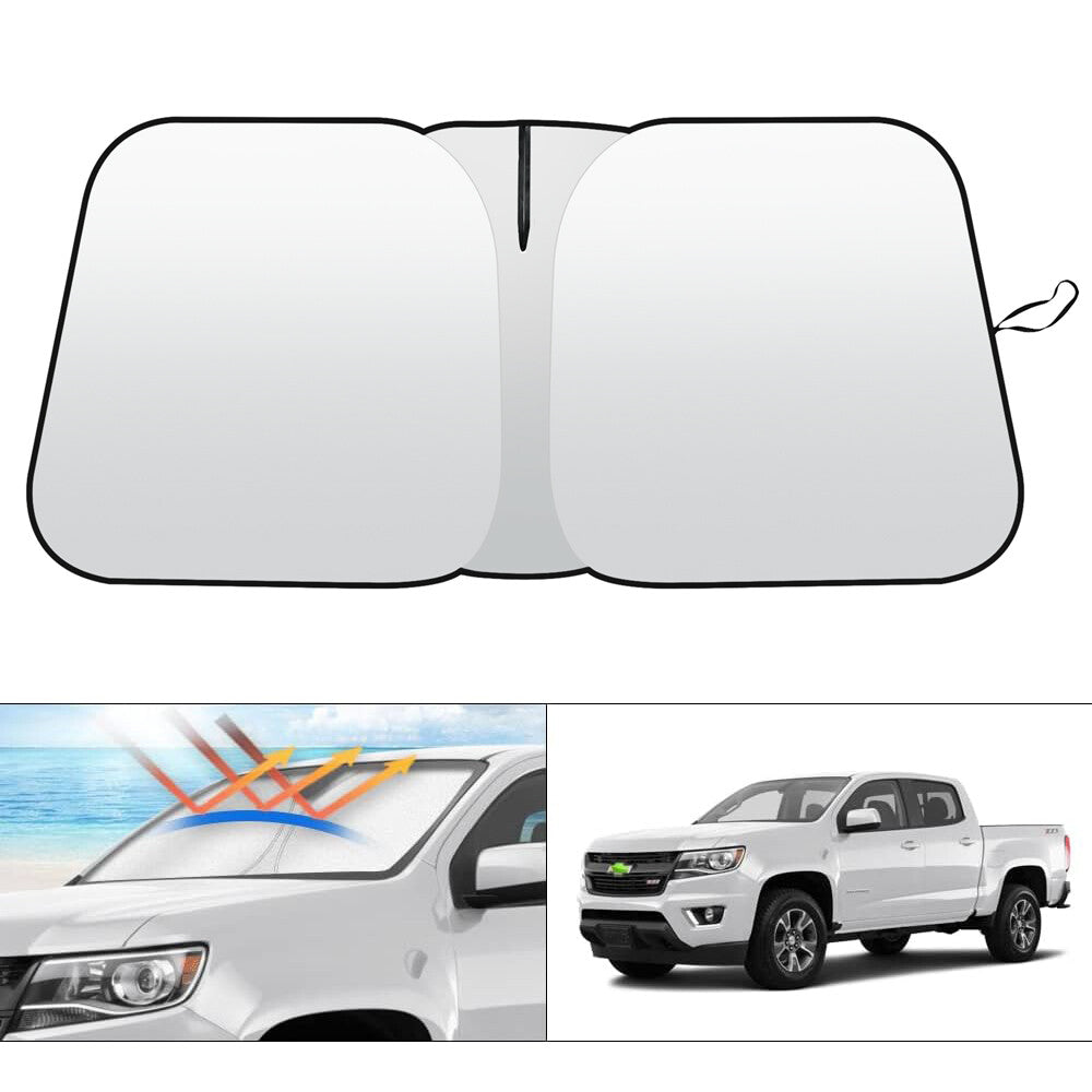 For 2023-2025 for Chevy Colorado Cab Front Windshield Sun Shade Cover Accessories