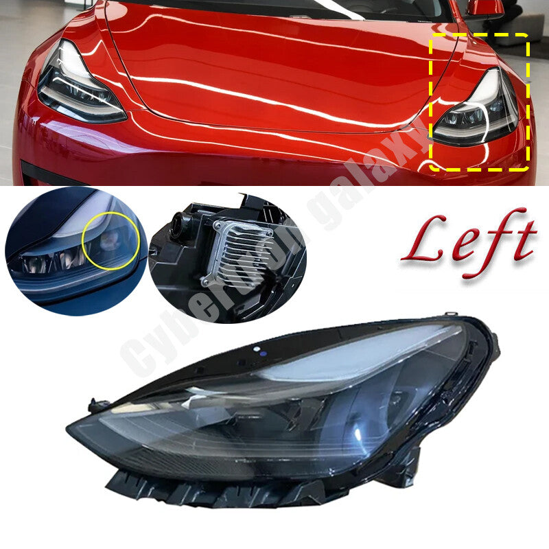 Left side applicable to for Tesla Model 3/Y 2021 - 023 Front bumper headlights 151495200C