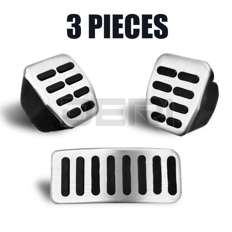3 Clutch gas Brake Foot Pedal Cover for Volkswagen for Bora MK3 MK4 Lupo Vento for Golf
