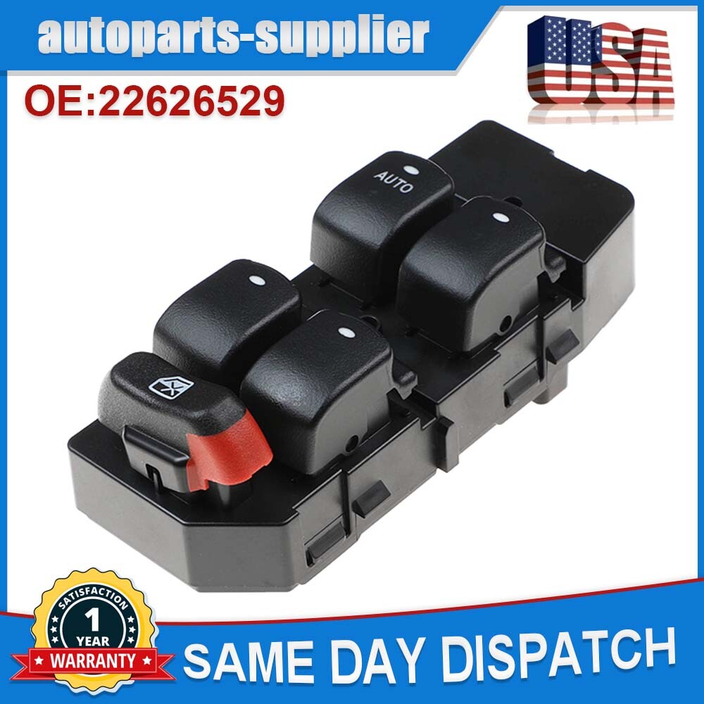 2262626529 Master power window switch for 2004-2007 for Chevrolet Malibu
