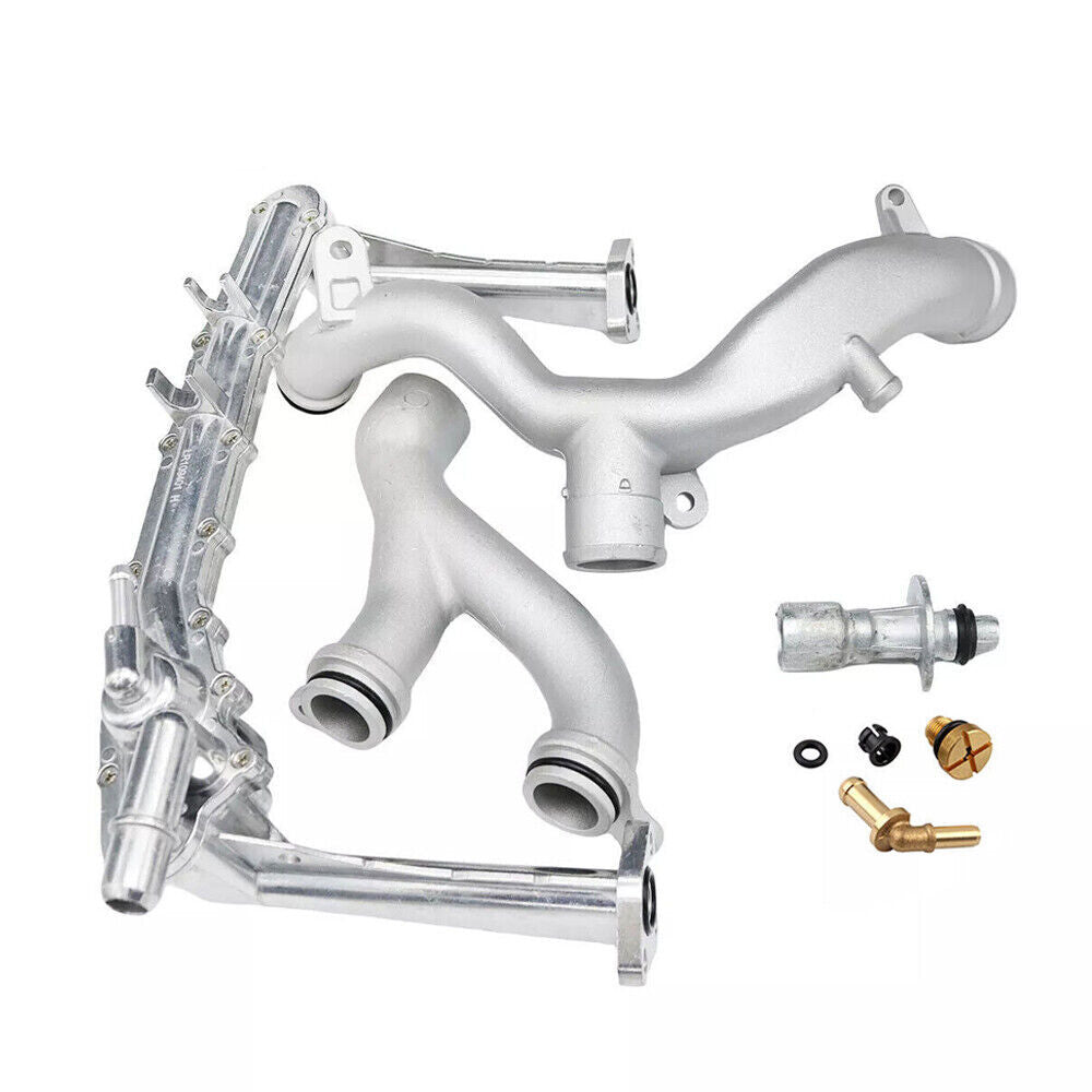 For 14-19 for Land Rover for Range Rover 3.0 SC Upgraded Aluminum Coolant Water Pipe Kit