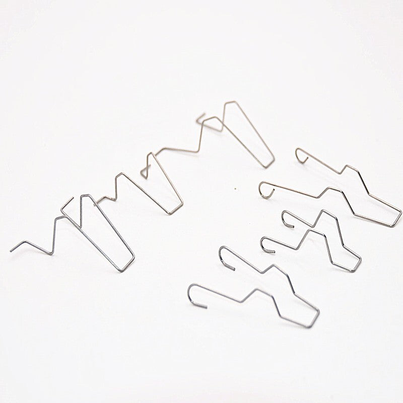 Bulb Retaining Spring Clip, 6pcs Universal Car Headlight Clamp Headlamp Dip