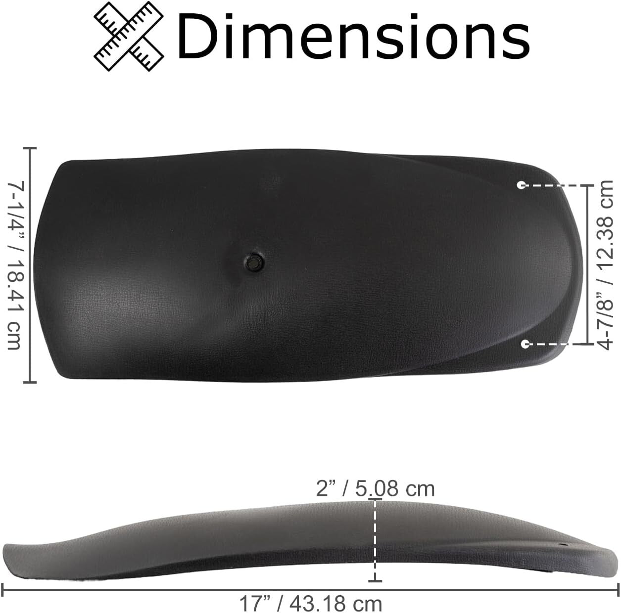 Plastic Front Fender for Coleman BK200 Hammerhead TaoTao Engine Go-Karts Covers
