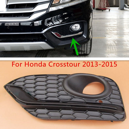 Left Side Bumper Fog Light Lamp Cover Bezel Grille for Honda Crosstour 2013-2015