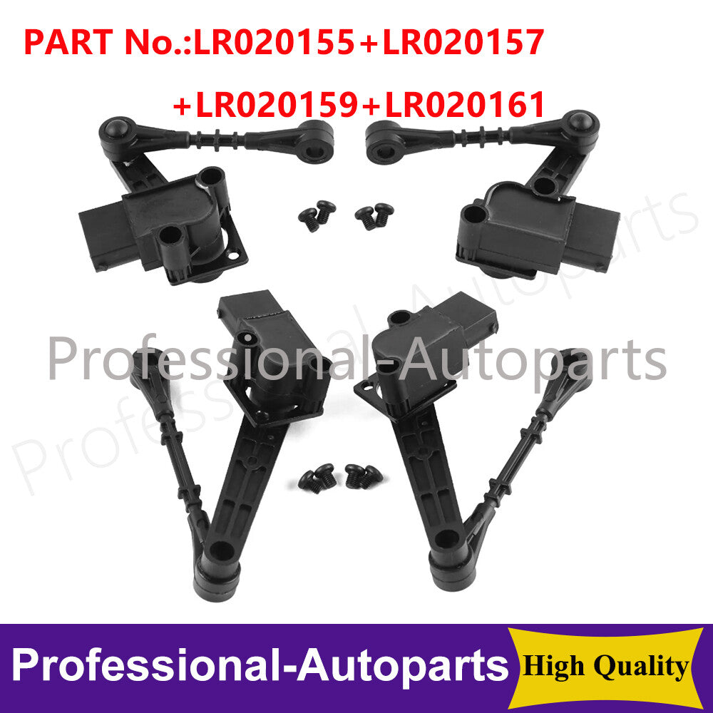 4Rear  Front L/R Air Suspension Riding Height Sensors for Land Rover LR3 Discovery 3