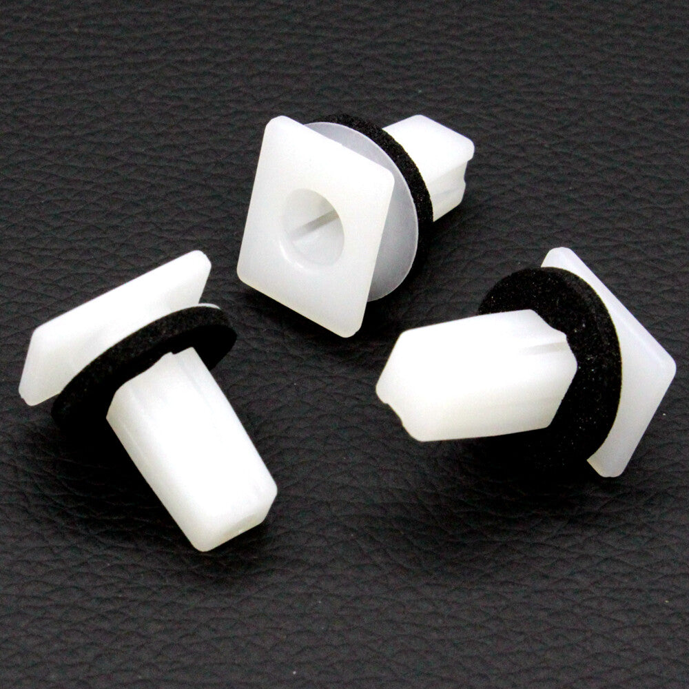 10x Rear Bumper Cover Retainer Nut Nylon Screw Grommet Clip for Hyundai Sante Fe
