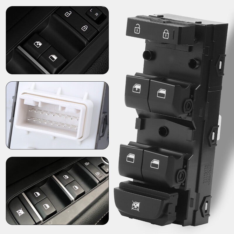 Driver Left Door Power Window Switch Black Fit for Kia Forte 2019 2020 2021