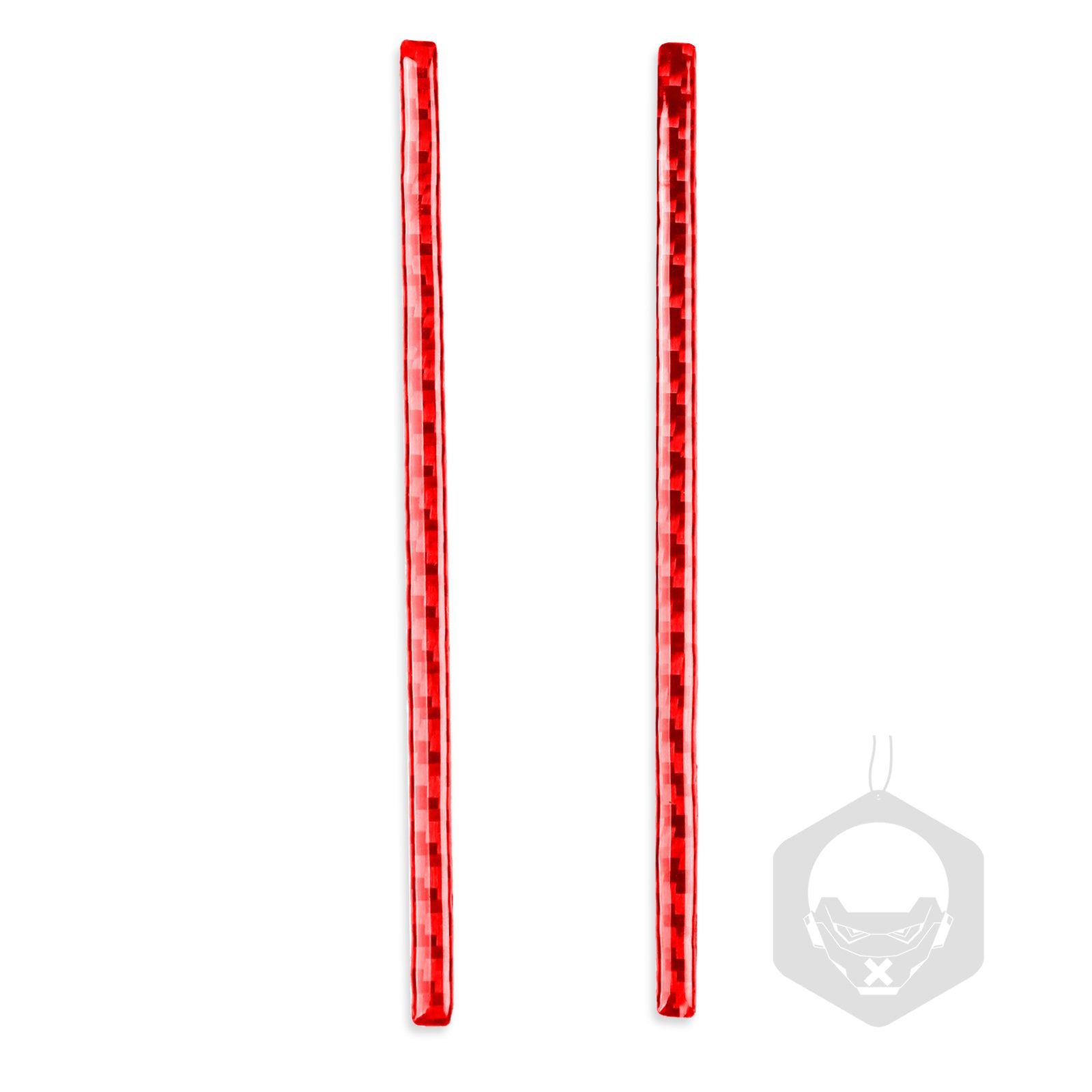 Red Carbon Fiber Automatic Gear Shift Side Cover For Toyot@ FJ Cruiser 2007-2021
