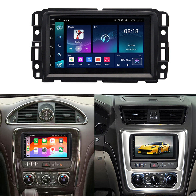 Android 13 for GMC Acadia for Chevy Traverse 2013 Car Radio For Apple Carplay GPS BT