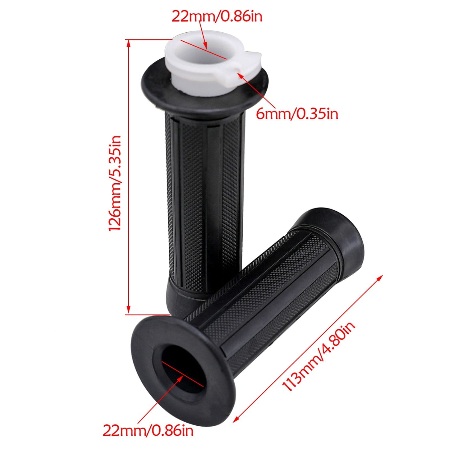 THROTTLE handheld cable kill switch for electric bicycles and motorcycles, 49cc and 80cc.