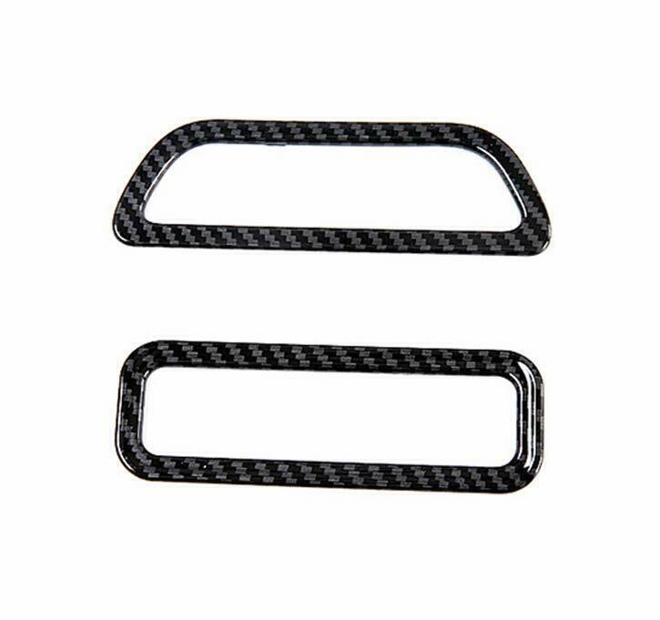 ConsoleHeadlight Button Frame Cover Trim for Kia Carnival 2022-23 Carbon Fiber