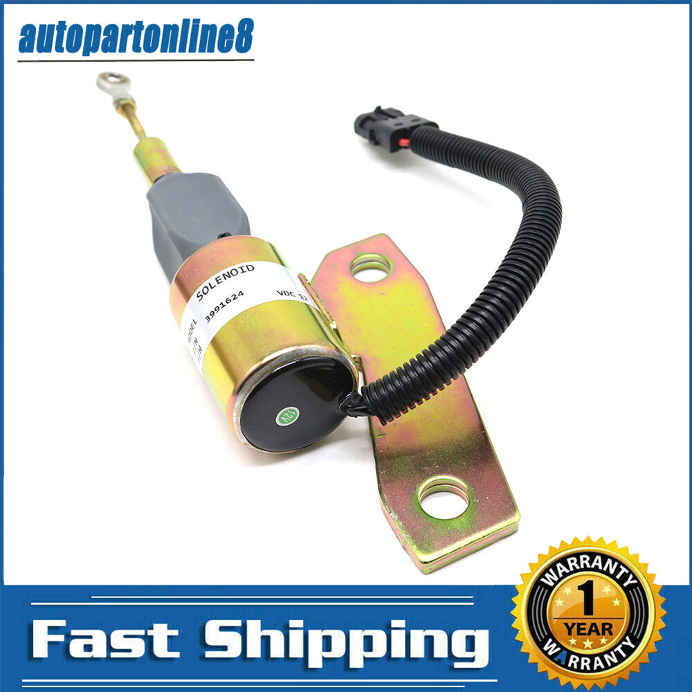 12-volt fuel shut-off solenoid valve 391624 SA-4959-12 is suitable for CB, 5.9L and 8.3L models.