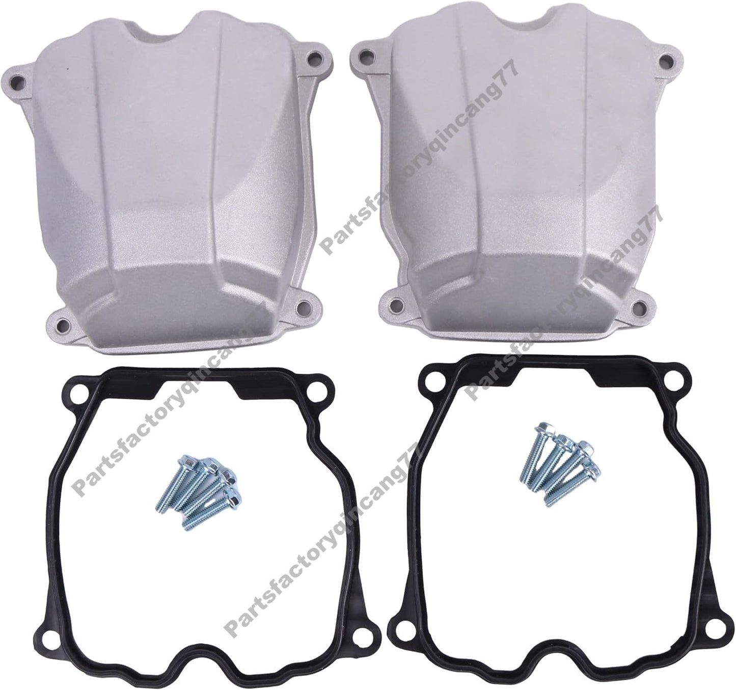2 Pieces Valve Cover with Gasket  Bolt 420610393 for Can-Am Outlander 400 1000