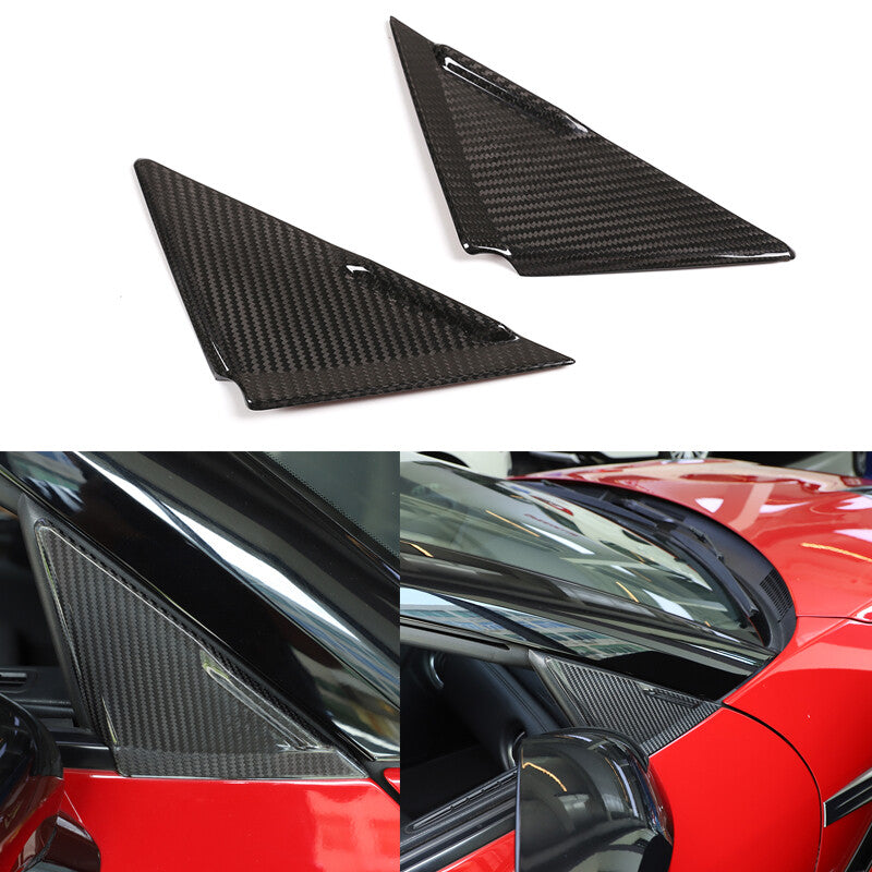 Matte black rearview mirror windproof buffet for Toyota Tendera 2022-23 USA