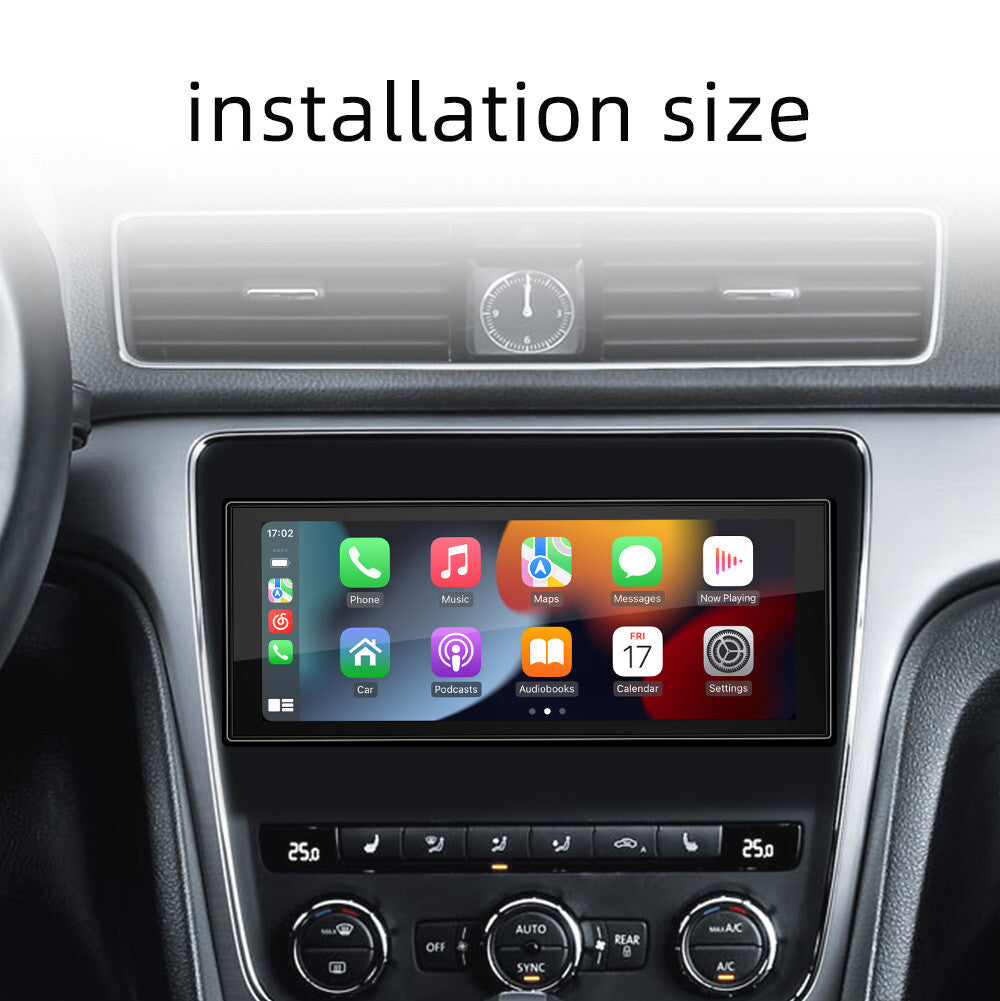 6.86in Car Multimedia Player Android 12 Stereo Radio GPS 1 Din For Apple Carplay