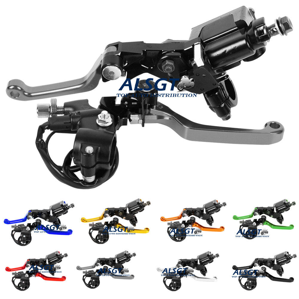 Fit for Kawasaki KX125/KX250 2000-2008 7/8 Brake Master Cylinder Reservoir levers